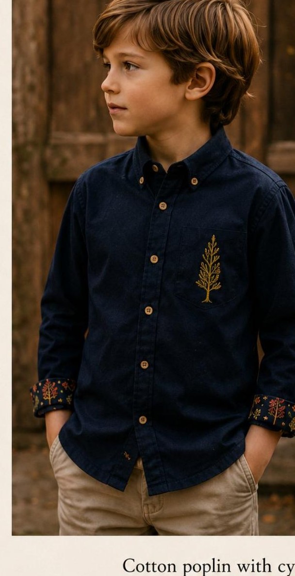 Look 20: The Night Explorer Shirt — UinTales StoryWear