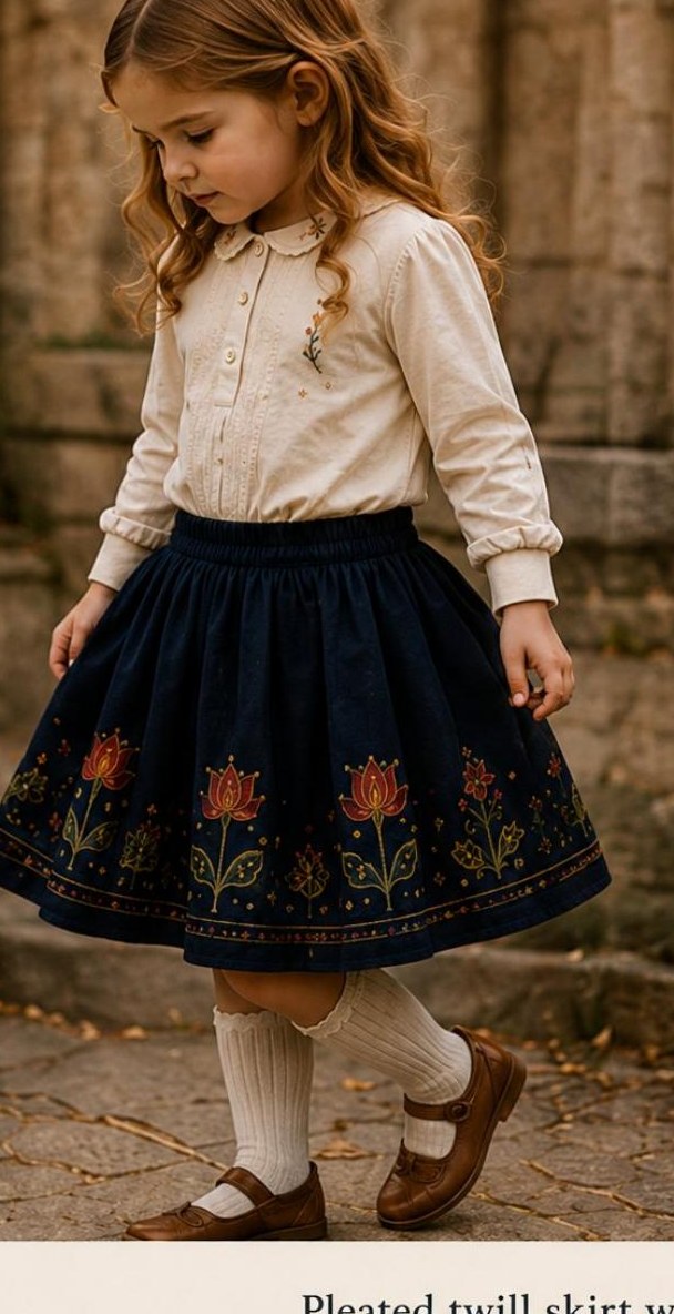 Look 17: The Lotus Skirt — UinTales StoryWear