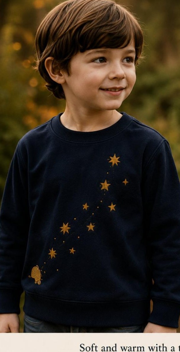 Look 22: The Firelight Sweatshirt — UinTales StoryWear