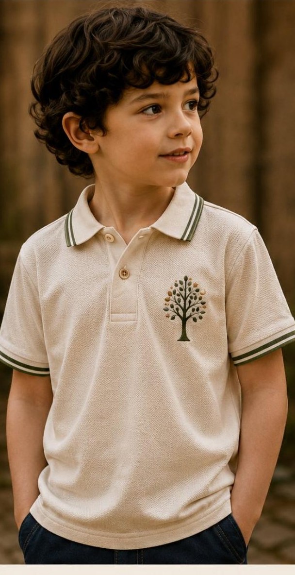 Look 19: The Moon Garden Polo — UinTales StoryWear