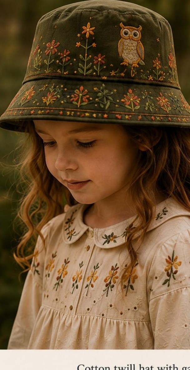 Look 26: The Garden Bucket Hat — UinTales StoryWear